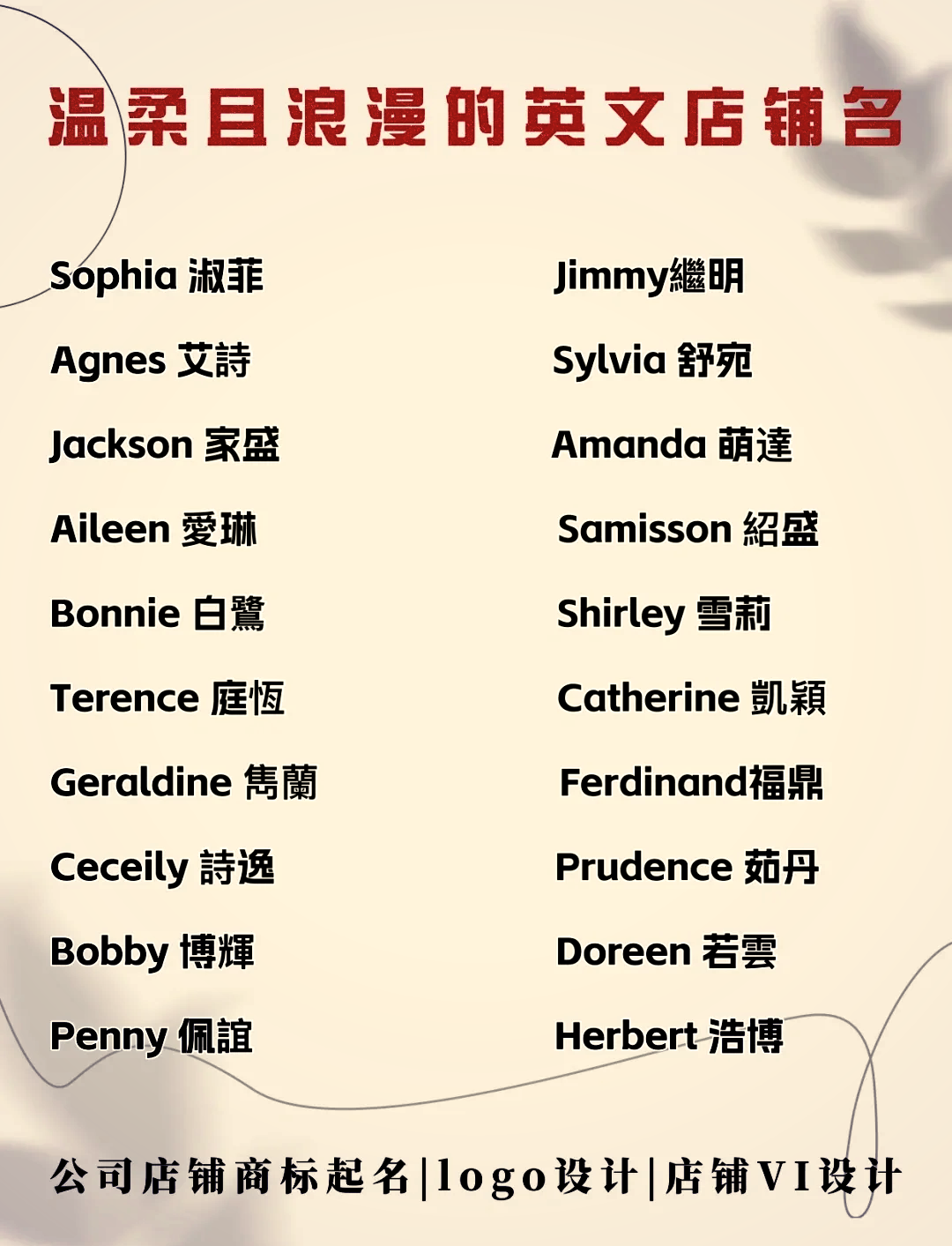 科普展现:英文名字算命（英文名测试卜易居）