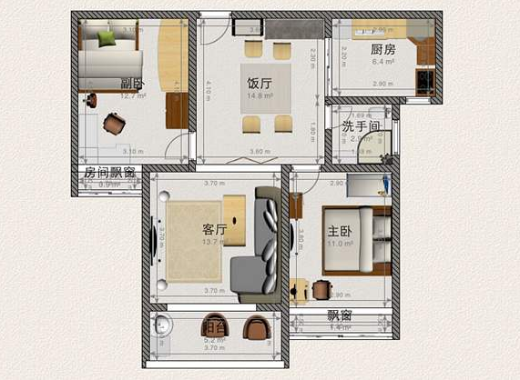 科普展现:漏财户型风水（漏财的户型）