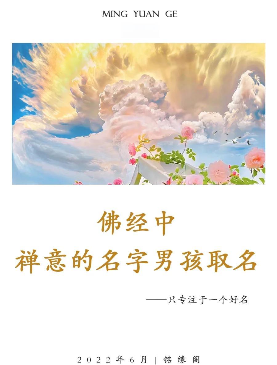 科普展现:禅意名字（静心的禅意名字）