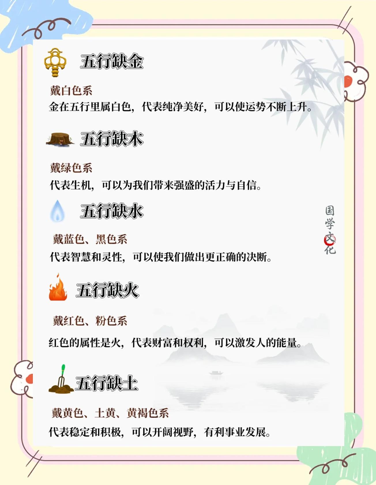 五行缺什么怎么看