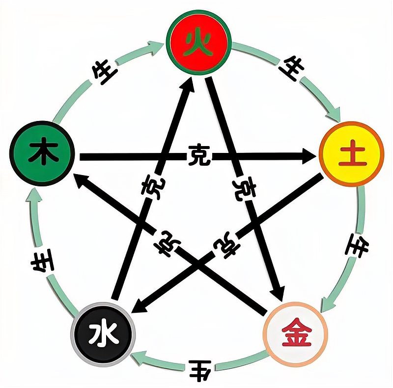 东五行属性
