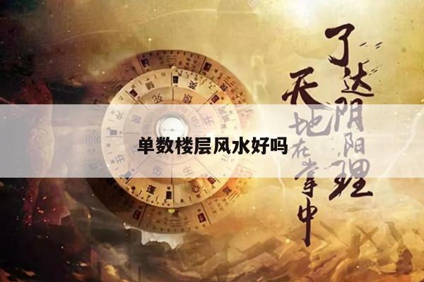 单数楼层风水好吗