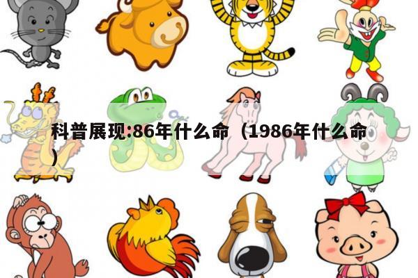 科普展现:86年什么命（1986年什么命）