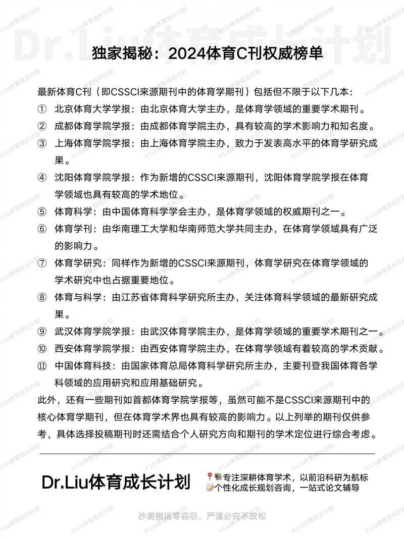 体育类最厉害期刊,体育类最厉害期刊排名