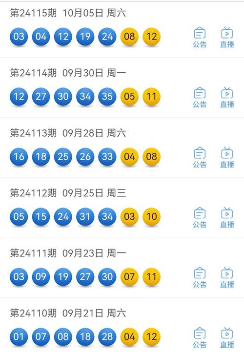 新澳近15期开奖记录查询结果,新澳近15期开奖记录查询结果表